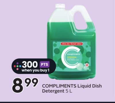 COMPLIMENTS Liquid Dish Detergent