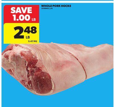 WHOLE PORK HOCKS