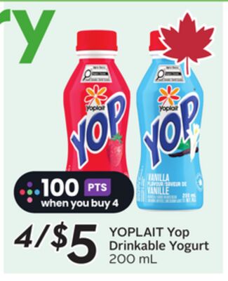 Yop Drinkable Yogurt