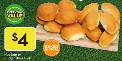 Hot Dog or Burger Buns
