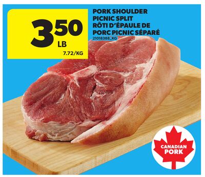 PORK SHOULDER PICNIC SPLIT