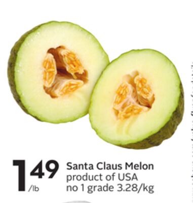 Santa Claus Melon