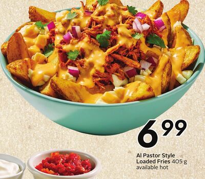 Al Pastor Style Loaded Fries
