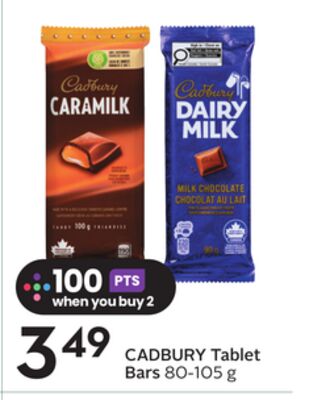 CADBURY Tablet Bars