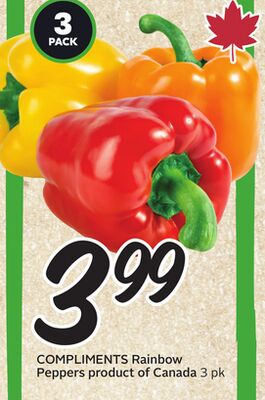 COMPLIMENTS Rainbow Peppers