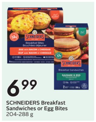 Breakfast Sandwiches or Egg Bites