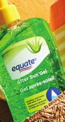 Equate aloe vera after sun gel