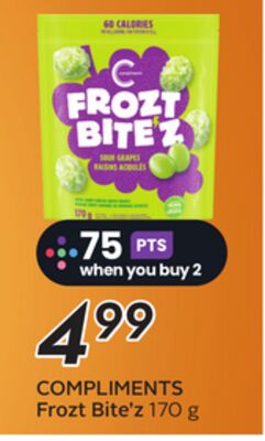 COMPLIMENTS Frozt Bite'z