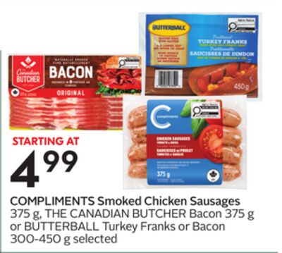 COMPLIMENTS Smoked Chicken Sausages