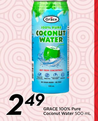 100% Pure Coconut Water