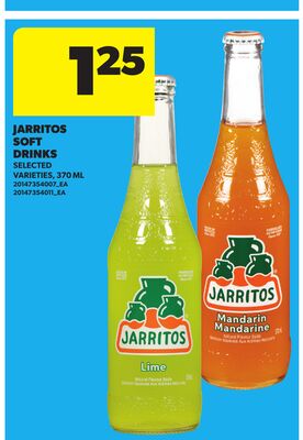 JARRITOS SOFT DRINKS, 370 ML