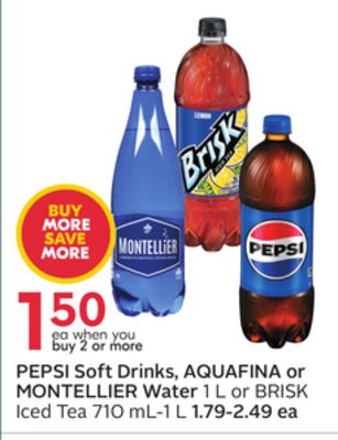 Soft Drinks or Water