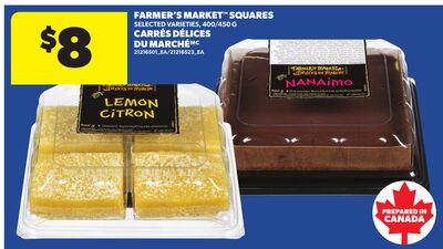 FARMER'S MARKET™ SQUARES, 400/550 G