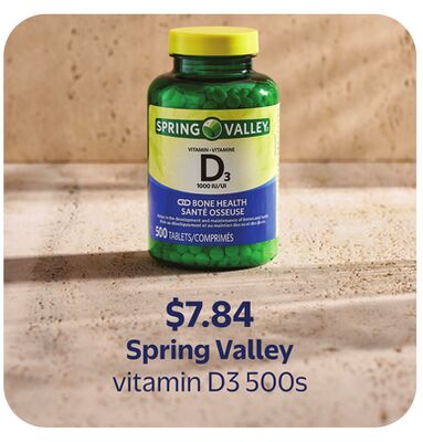 Spring Valley vitamin D3