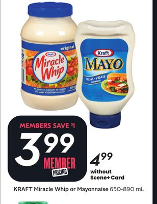 Miracle Whip or Mayonnaise