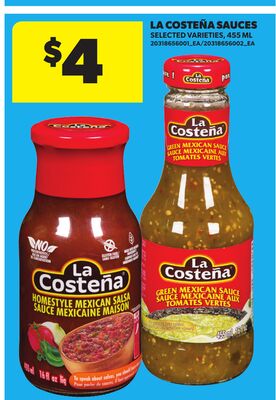 LA COSTEÑA SAUCES, 455 ML