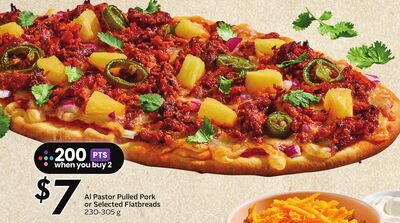 AI Pastor Pulled Pork Selected Flatbreads
