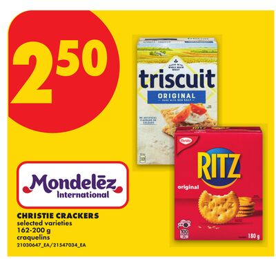 CHRISTIE CRACKERS, 162-200 g