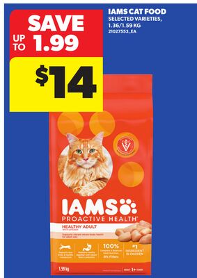 IAMS CAT FOOD