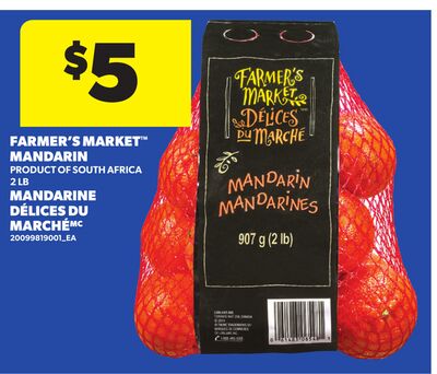 FARMER'S MARKET™ MANDARIN, 2 LB