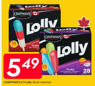CHAPMAN'S Li'l Lolly