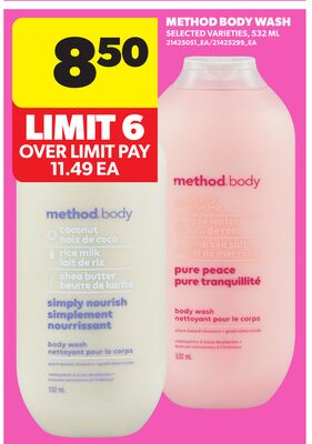 METHOD BODY WASH, 532 ML
