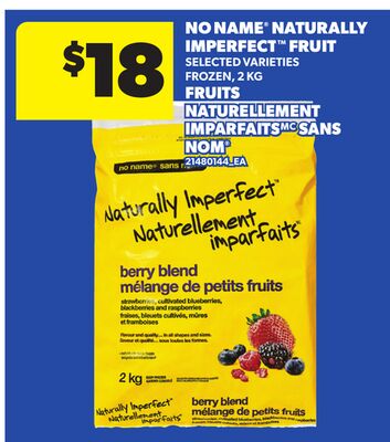 NO NAME® NATURALLY IMPERFECT™ FRUIT, 2 KG
