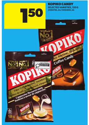 KOPIKO CANDY, 120 G