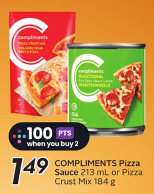 COMPLIMENTS Pizza Sauce
