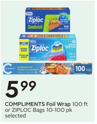 COMPLIMENTS Foil Wrap