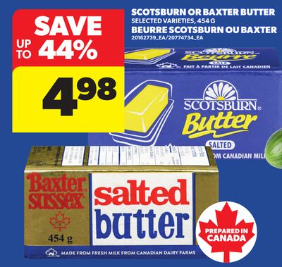 SCOTSBURN OR BAXTER BUTTER, 454 G