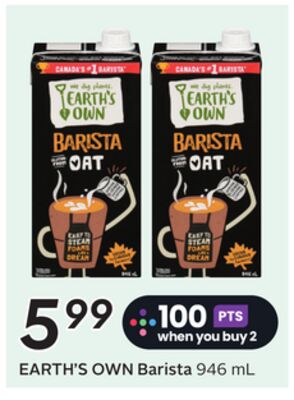 EARTH'S OWN Barista