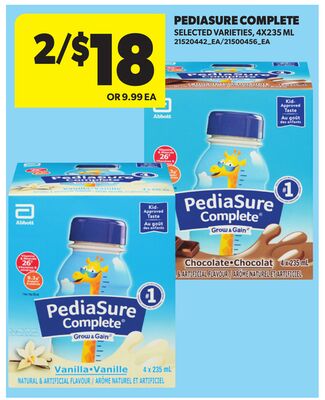 PEDIASURE COMPLETE, 4X235 ML
