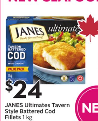 Ultimates Tavern Style Battered Cod Fillets