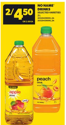 NO NAME® DRINKS, 2 L