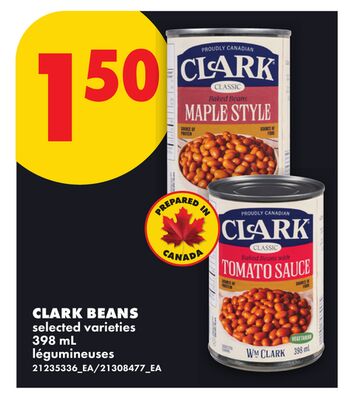 CLARK BEANS, 398 mL
