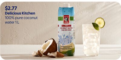 Delicious Kitchen 100% pure coconut water