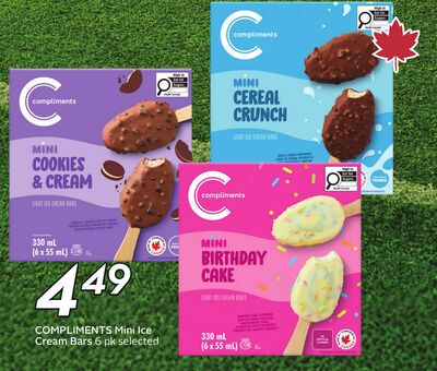 COMPLIMENTS Mini Ice Cream Bars