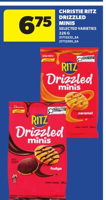 CHRISTIE RITZ DRIZZLED MINIS, 226 G