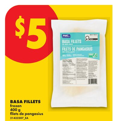 BASA FILLETS, 400 G