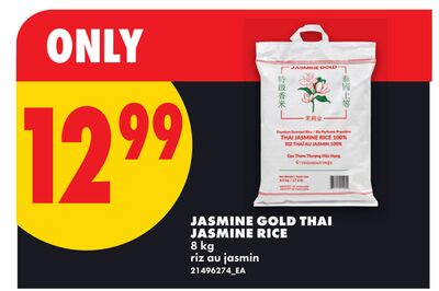 JASMINE GOLD THAI RICE, 8 KG