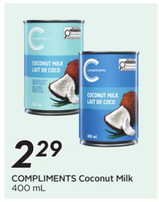 COMPLIMENTS Coconut Milk