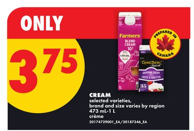 CREAM, 473 mL-1 L