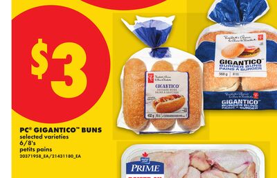 PC® GIGANTICO™ BUNS, 6/8'S