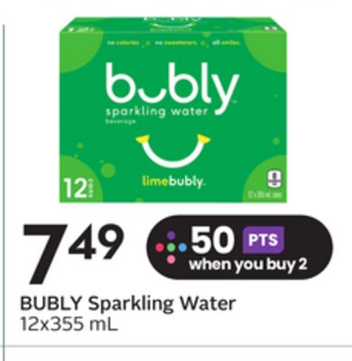 BUBLY Sparkling Water