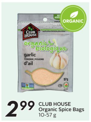 Organic Spice Bags
