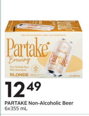 PARTAKE Non-Alcoholic Beer