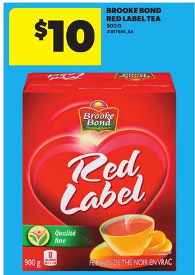 BROOKE BOND RED LABEL TEA, 900 G