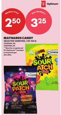 MAYNARDS CANDY, 135-154 G