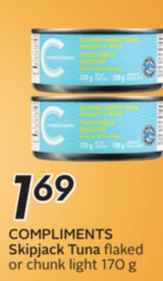 COMPLIMENTS Skipjack Tuna